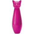Coral hot pink cat, Glossy